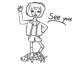 we are nobody sticker #12753698