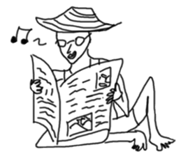 we are nobody sticker #12753716