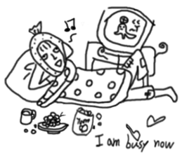 we are nobody sticker #12753725