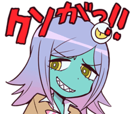 Space Patrol Luluco Ver.2 sticker #12754217