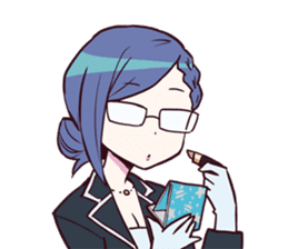 Space Patrol Luluco Ver.2 sticker #12754233