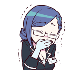 Space Patrol Luluco Ver.2 sticker #12754234