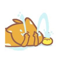 Doudou Town's Lay Down Friends sticker #12754247