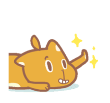 Doudou Town's Lay Down Friends sticker #12754252