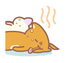 Doudou Town's Lay Down Friends sticker #12754253