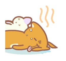 Doudou Town's Lay Down Friends sticker #12754253