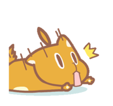 Doudou Town's Lay Down Friends sticker #12754254