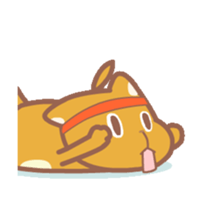 Doudou Town's Lay Down Friends sticker #12754257