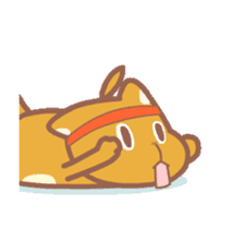 Doudou Town's Lay Down Friends sticker #12754257