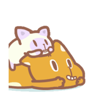 Doudou Town's Lay Down Friends sticker #12754261