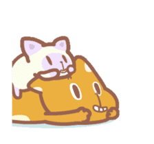 Doudou Town's Lay Down Friends sticker #12754261