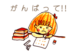 Coto and bear daily life sticker sticker #12754698