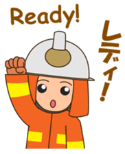 adolf the firefighter 2 sticker #12754738