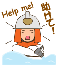 adolf the firefighter 2 sticker #12754739