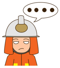 adolf the firefighter 2 sticker #12754743