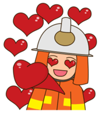 adolf the firefighter 2 sticker #12754746