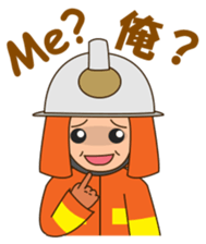 adolf the firefighter 2 sticker #12754766