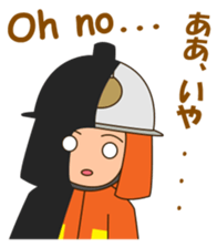 adolf the firefighter 2 sticker #12754772