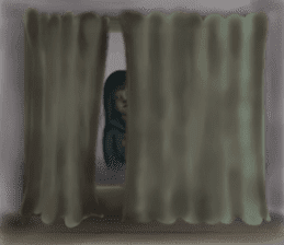 The world that is horror sticker #12755044