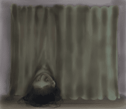 The world that is horror sticker #12755045