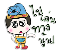 Hello! my name is Nattaya.^___^ sticker #12755127