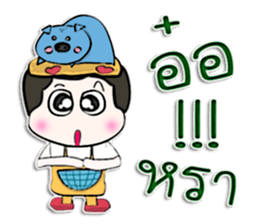 Hello! my name is Nattaya.^___^ sticker #12755133