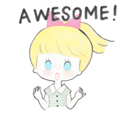 Easy Positive and Useful English words! sticker #12755983