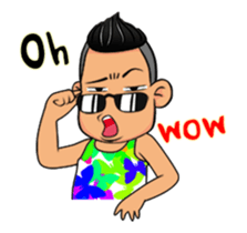 I love you all (around the world) sticker #12756246