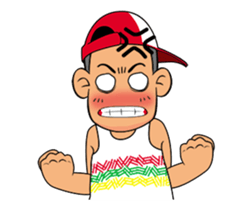 I love you all (around the world) sticker #12756252