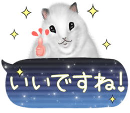 [Realistic cute] hamster sticker sticker #12756382