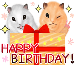[Realistic cute] hamster sticker sticker #12756384