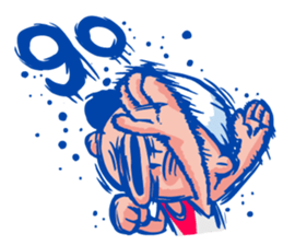 Running with your soul of triathlon sticker #12756704