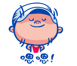 Running with your soul of triathlon sticker #12756709