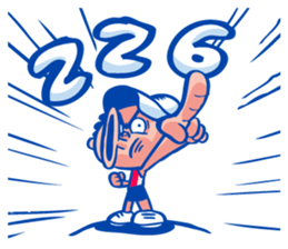 Running with your soul of triathlon sticker #12756725