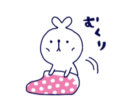 'Heart Rabbit' sticker #12756749