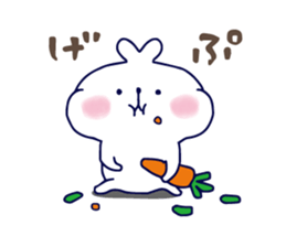 'Heart Rabbit' sticker #12756759