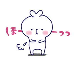 'Heart Rabbit' sticker #12756761