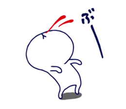 'Heart Rabbit' sticker #12756775