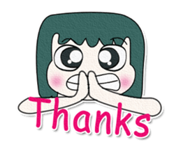 My name is Makoto.^___^ sticker #12757007