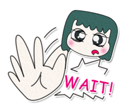 My name is Makoto.^___^ sticker #12757011