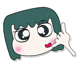 My name is Makoto.^___^ sticker #12757028