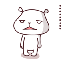 A bear cub(boy,age5) sticker #12757258