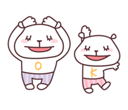 A bear cub(boy,age5) sticker #12757260