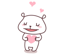 A bear cub(boy,age5) sticker #12757262