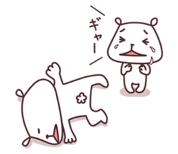 A bear cub(boy,age5) sticker #12757271