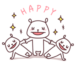 A bear cub(boy,age5) sticker #12757274