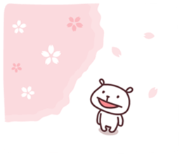 A bear cub(boy,age5) sticker #12757279