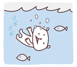 A bear cub(boy,age5) sticker #12757281