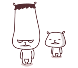 A bear cub(boy,age5) sticker #12757285