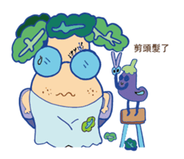 a turnip with friends sticker #12757325